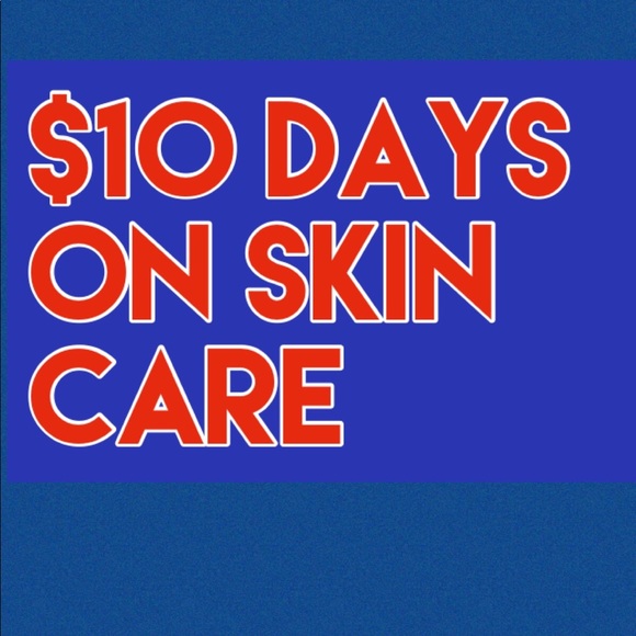 Skin Care $10 from 10/31 to 11/10